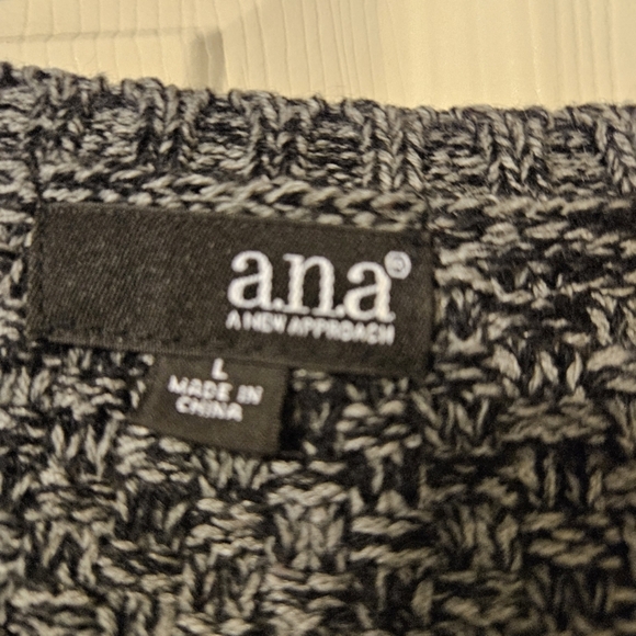 Ana black and grey Knit Sweater - Picture 4 of 4